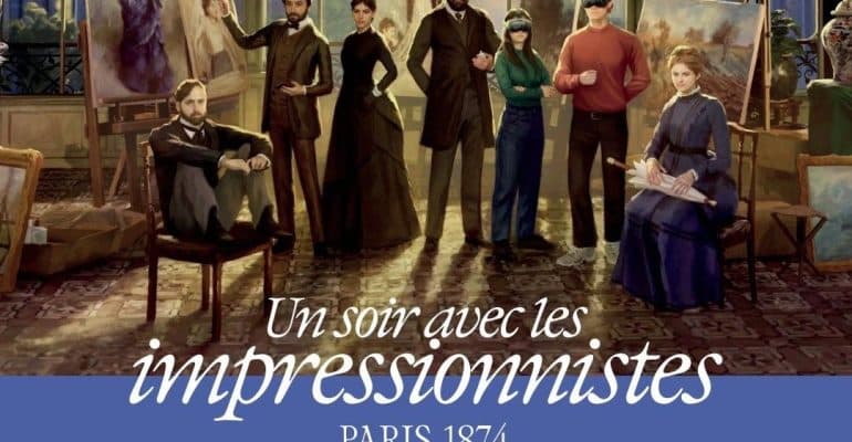 une soirée avec les impressionnistes, en réalité virtuelle